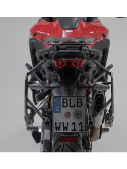 Zestaw: kufry boczne + stelaże PRO TRAX ADV SW-MOTECH 37/37 do motocykla Ducati Multistrada V4 / S / V4 Pikes Peak (20-)/ Rally (23-) [pojemność 2 x 37 L]