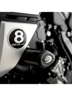 Crash pady Aero R&G Racing Suzuki GSX-8T/ GSX-8TT (25-)/ GSX-8S (23-) czarne