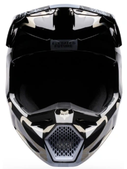 Kask enduro dziecięcy Fox V1 Diffuse czarno-brązowy