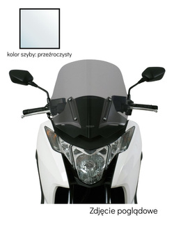 Szyba do skutera MRA Touring "TM" Honda Integra 700 / 750 (12-) przeźroczysta