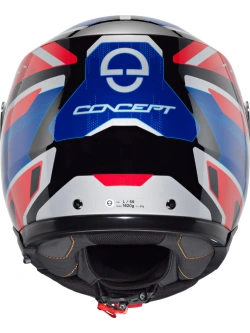 Kask szczękowy Schuberth Concept Kinetic niebiesko-szaro-czerwony