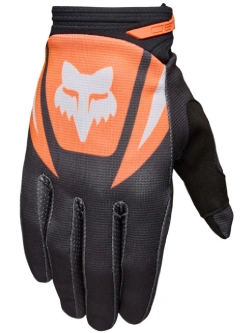 Rękawice cross Fox 180 Draft czarno-pomarańczowe