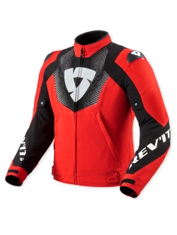 Kurtka motocyklowa tekstylna REV’IT! Hyperspeed 3 H2O czerwono-czarna