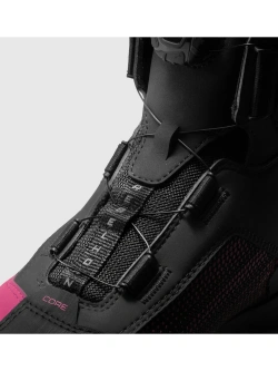 Buty motocyklowe Rebelhorn Core czarno-różowe