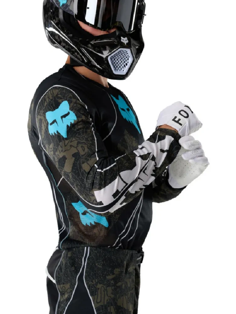 Bluza enduro Fox Flexair Apex czarne