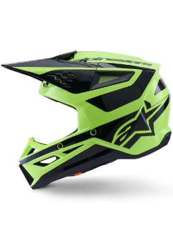 Kask enduro Alpinestars SM3 Heat czarno-zielone