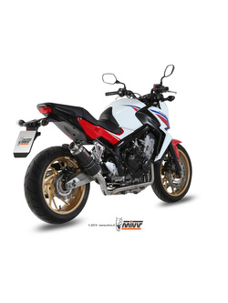 Pełny układ wydechowy (GP) MIVV do Honda CB 650 F (14-18) carbon
