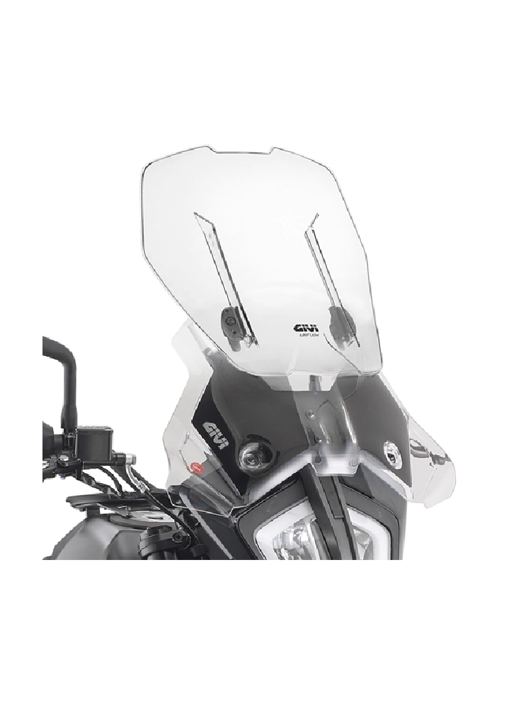 Szyba motocyklowa GIVI Airflow przezroczysta KTM Adventure 390 (20-24)/ 790/ R (19-20)/ 890 (21-22)