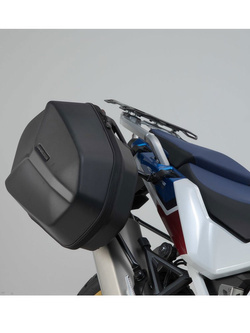 Zestaw: kufry boczne + stelaż ABS ® Aero System Sw-Motech do Suzuki DL 650 (17-25), V-Strom 650XT (17-25)