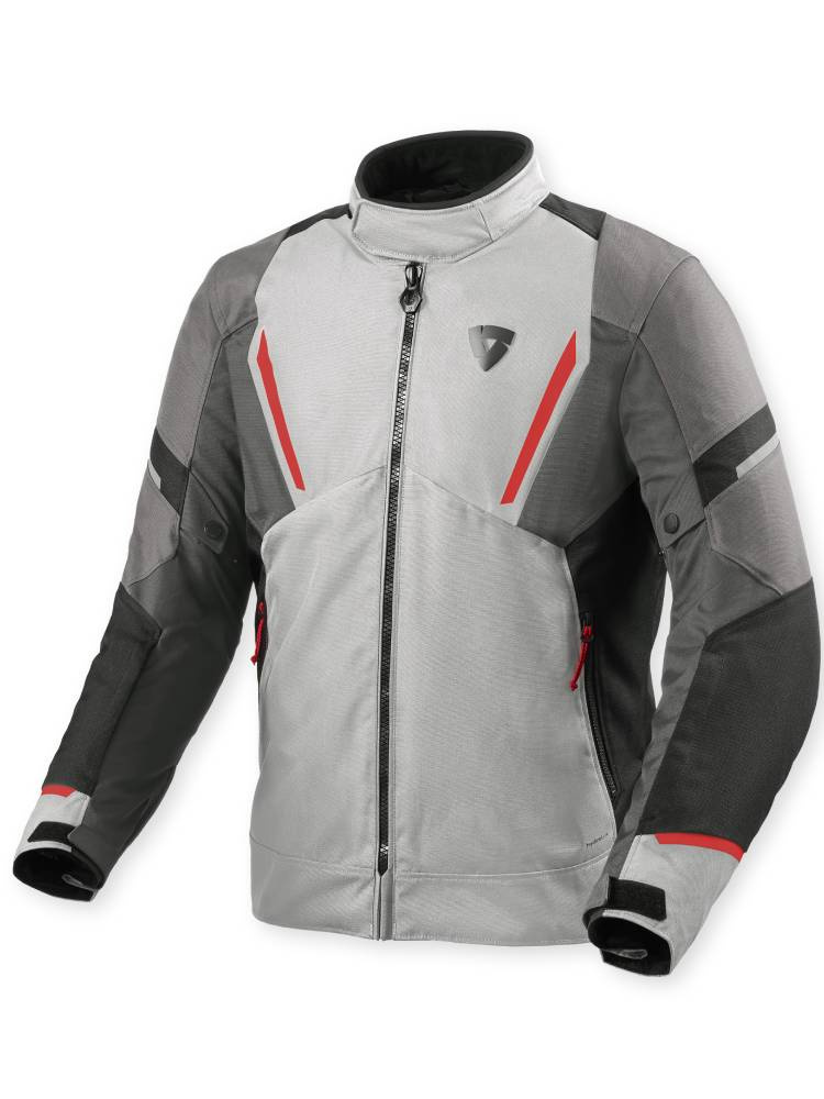 Kurtka motocyklowa tekstylna REV’IT! Undulate H2O szara