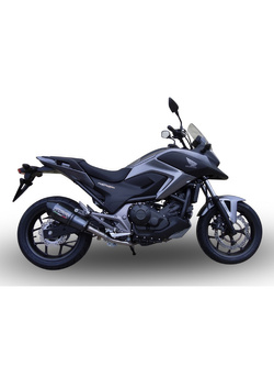 Tłumik G.P.R GP Evo4 Poppy [Slip-On, Stainless Steel] - Honda NC 750 X / S Dct [16-20] e4