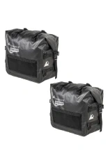 Zestaw: sakwy boczne Soft System Extreme Edition czarne + stelaże + bagażnik Touratech BMW R12 G/ S (25-) [poj.: 2 x 40l]
