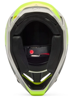 Kask enduro Fox V1 Collect czarno-szary-fluo