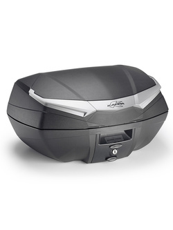 Kufer centralny Kappa Monokey K4900A K’Vanguard z srebrną wstawką [pojemność: 49l]