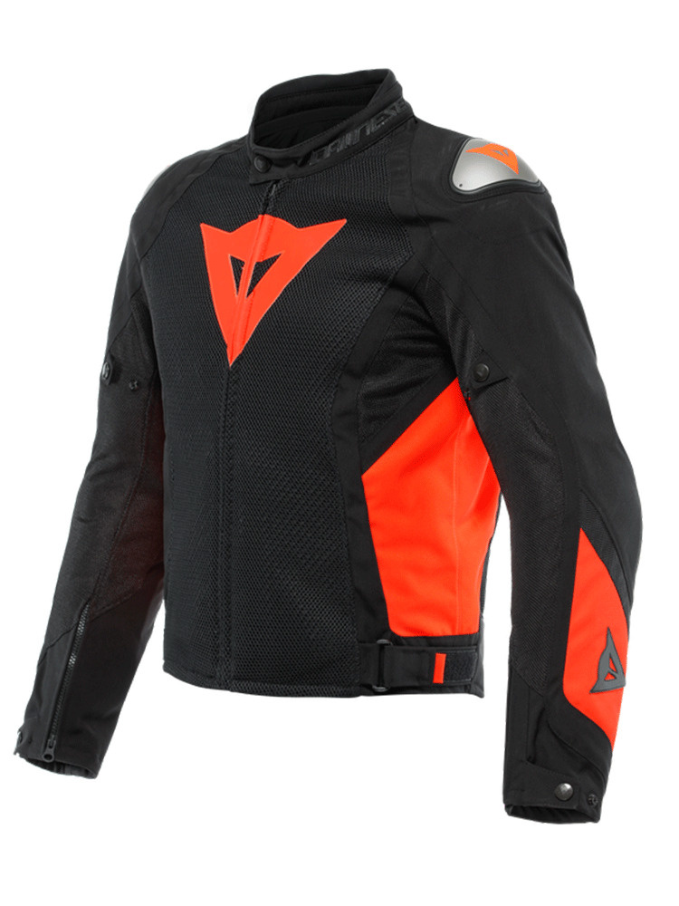 Kurtka motocyklowa tekstylna Dainese Energyca Air Tex czarno-czerwona