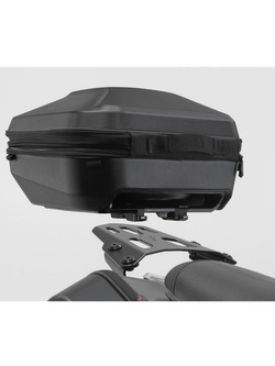 Zestaw: kufer centralny plastikowy Urban ABS + stelaż Sw-Motech KTM 1290 Super Duke R (16-19) [pojemność 16-29 L]