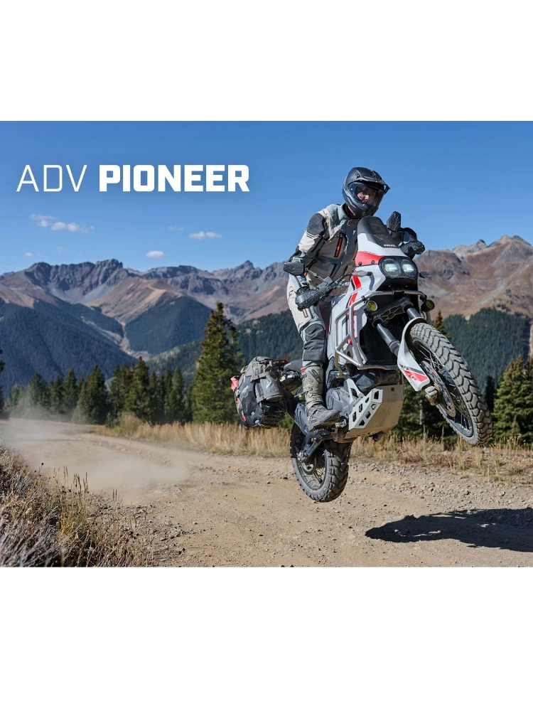 Kurtka motocyklowa tekstylna Klim Adventure Rally szaro-brązowa