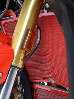 Osłona chłodnicy R&G aluminiowa do BMW S1000R (17-20) czerwona