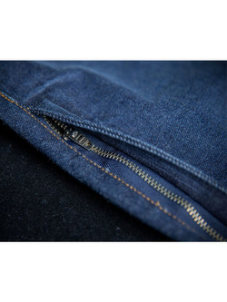 Jeansy motocyklowe damskie Icon MH1000 niebieskie