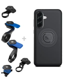 Zestaw rowerowy: etui MAG na telefon Samsung Galaxy A56 (magnetyczne) + mocowanie Quad Lock