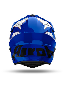 Kask integralny Airoh Commander II Reveal biało-niebiesko-czarny