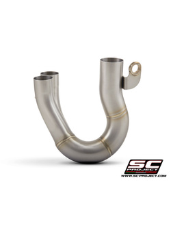 Rura łącząca SC-Project bez katalizatora - Ducati Hypermotard 950 / RVE / SP [19-21]
