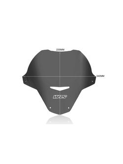 Szyba motocyklowa WRS Sport Aprilia Tuono 660 (21-) / V4 (21-24) mocno przyciemniana