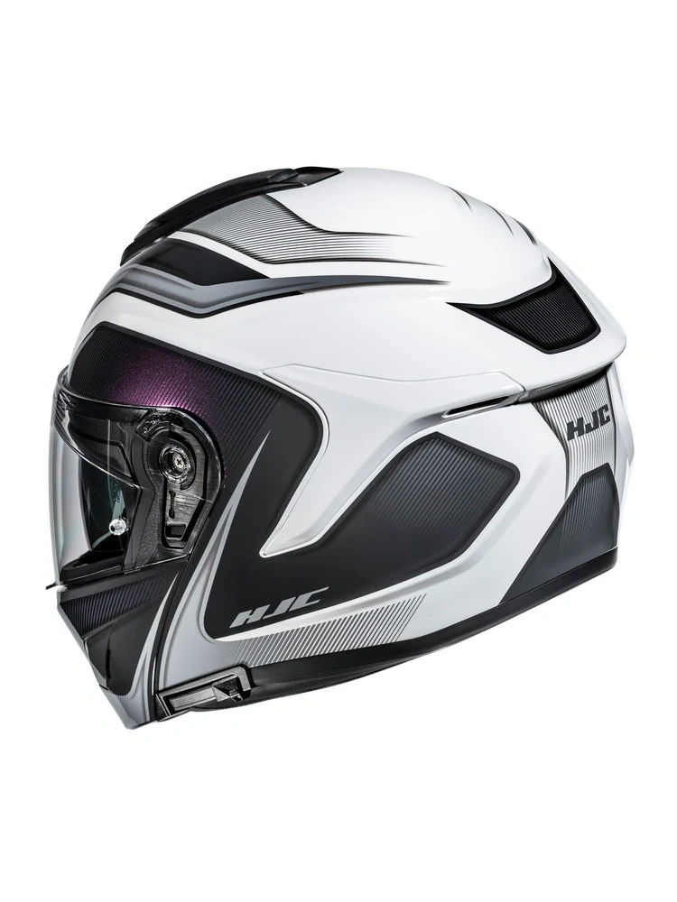 Kask szczękowy HJC C92 Sirius biało-szary