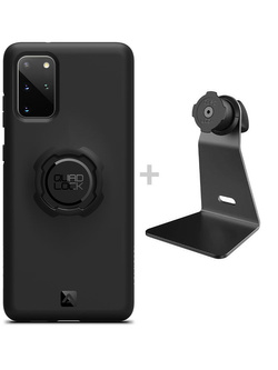 Zestaw na biurko: etui na telefon Samsung Galaxy S20+ + uchwyt Quad Lock