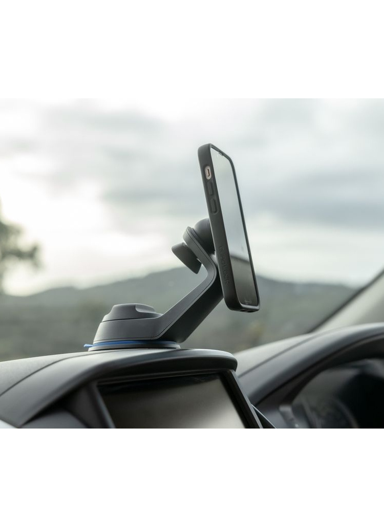 Zestaw do samochodu: etui na telefon iPhone 15 oraz mocowanie Quad Lock