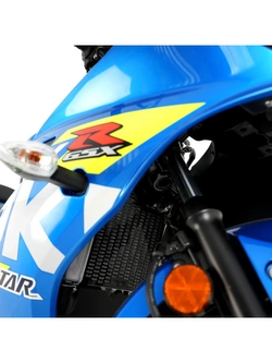 Osłona chłodnicy R&G Racing Suzuki GSX-R 125/ GSX-S 125 (17-) aluminiowa, czarna