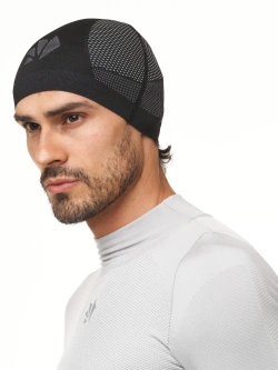 Czapka motocyklowa SIXS 4-Season czarno-szara