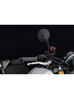 Lusterko motocyklowe Daytona D-Mirror-3 Round do montażu na końcu manetki czarne