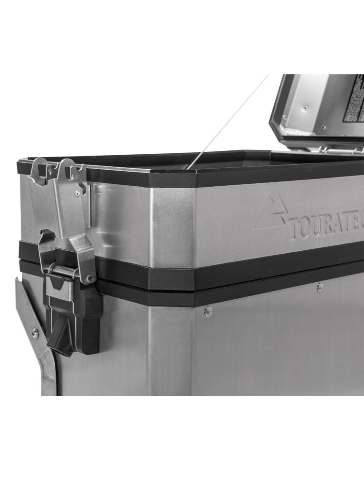 Podwyższenie kufrów Touratech Volume Booster do oryginalnych aluminiowych kufrów BMW srebrne