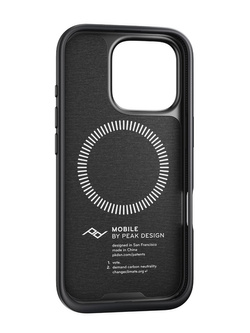 Etui Peak Design Mobile Everyday Fabric do smartfona iPhone 16 Pro grafitowe