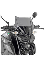 Szyba motocyklowa Kappa Honda CB 750 Hornet (23-24)/ Yamahy MT 125 (20-) przyciemniana [bez mocowania]