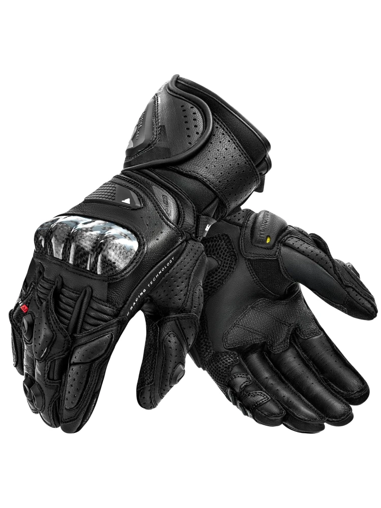 Rękawice motocyklowe Shima RS-3 czarne