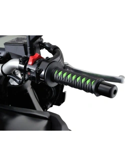 Manetki Daytona Products GrippyGrip GGD-Katana do kierownic o średnicy 22,2 [mm] czarno-zielone