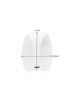 Szyba do skutera WRS Touring Honda SH 300 (15-21) przezroczysta