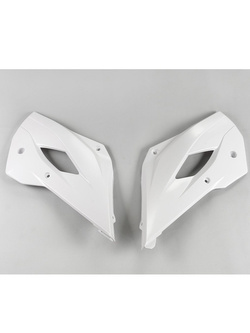 Osłony chłodnicy UFO do Husqvarna TC 85 (14-17) białe