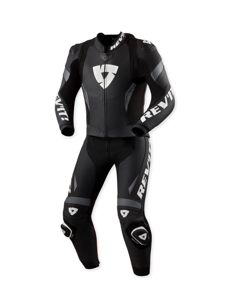 Kombinezon motocyklowy dwuczęściowy REV’IT! Argon 3 czarno-biały