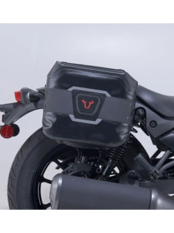 Zestaw sakw motocyklowych SideBag WP ze stelażami SW-Motech Kawasaki Eliminator 500 (23-) [poj.: 11l + 16l]