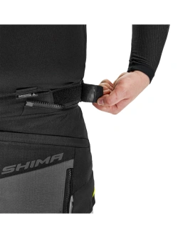 Spodnie motocyklowe tekstylne Shima Tracker czarno-szare