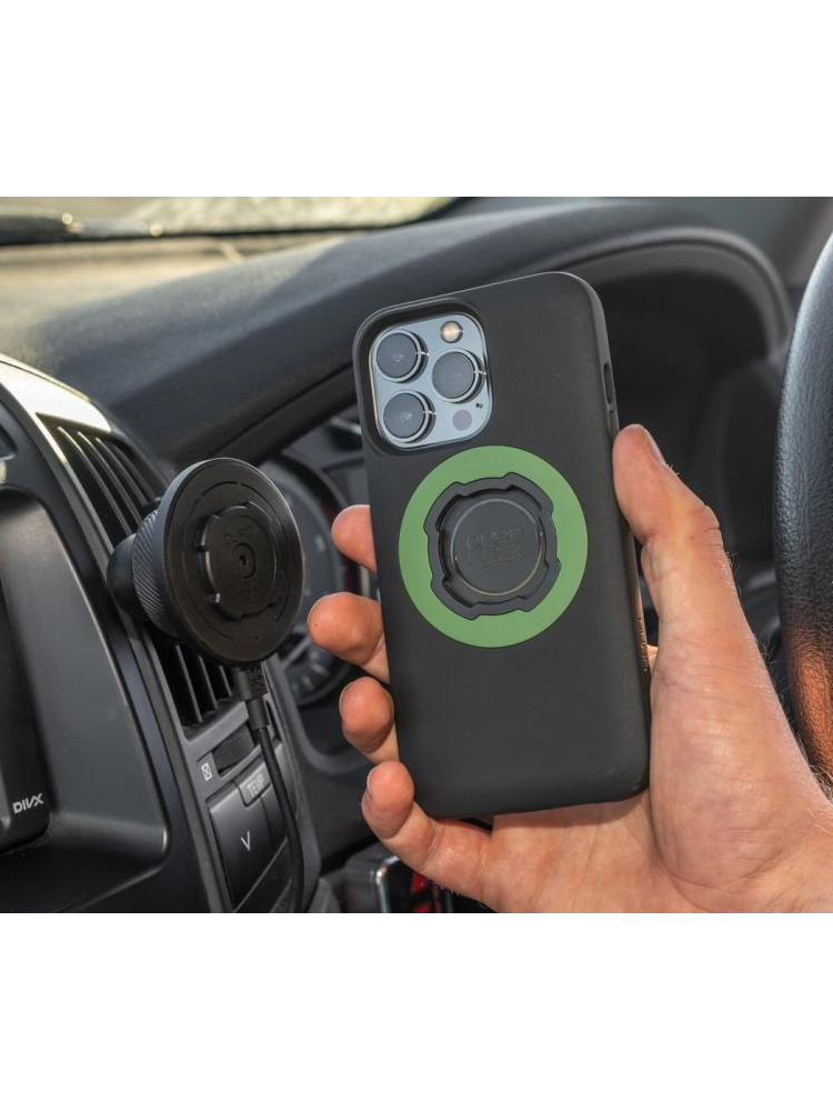 Zestaw do samochodu: etui MAG na telefon Google Pixel 10 Pro XL (magnetyczne) oraz mocowanie Quad Lock