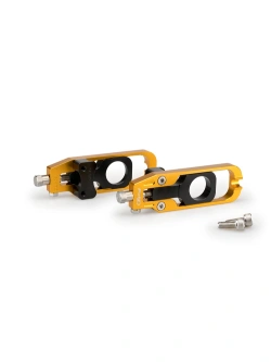 Napinacze łańcucha Puig Yamaha MT-09/SP (21-)/MT-09 Y-AMT/XSR900 GP (24-)/TRACER 9/Y-AMT/GT/GT+ (25-) złote