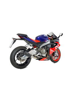 Pełny układ wydechowy IXRACE MK2 Aprilia RS 660/ Tuono 660 (21-24) czarny, bez homologacji