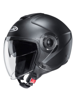Kask otwarty HJC i40 Semi Flat czarny