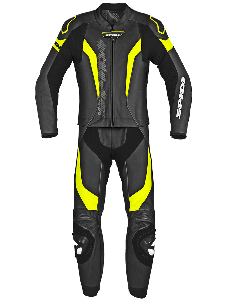 Kombinezon motocyklowy dwuczęściowy Spidi Laser Touring czarno-żółty