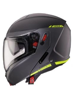 Kask szczękowy Caberg Horus X Ray szaro-czarno-żółty matowy