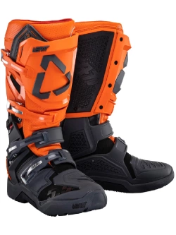 Buty enduro Leatt 5.5 FlexLock Enduro czarno-pomarańczowe